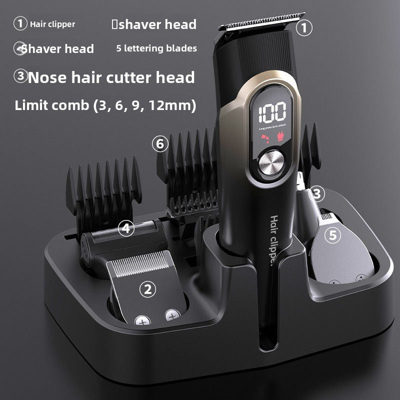6-in-1 Multifunction Hair Clipper Kit