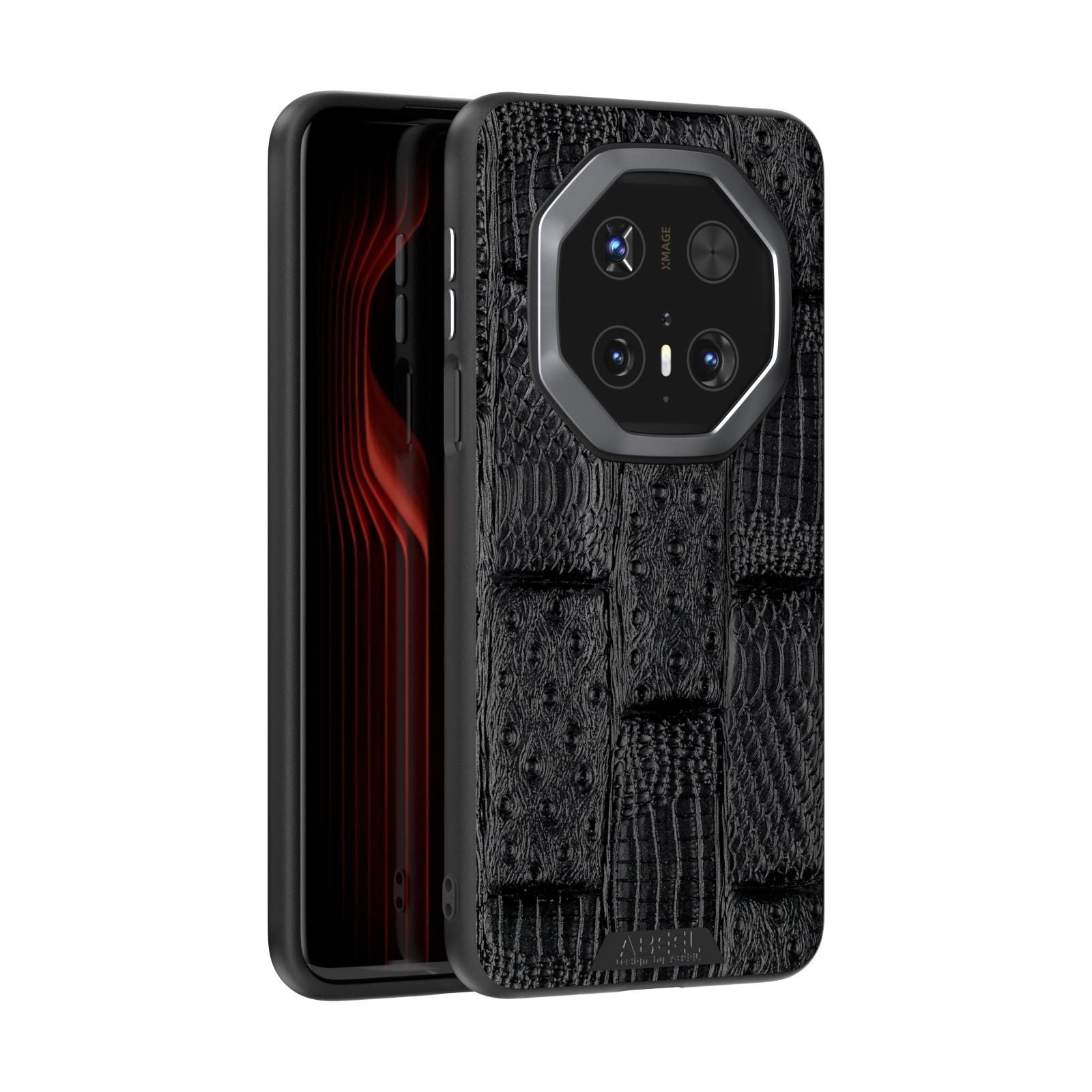 Beast Pattern PU Case For Huawei Mate 70 RS Ultimate