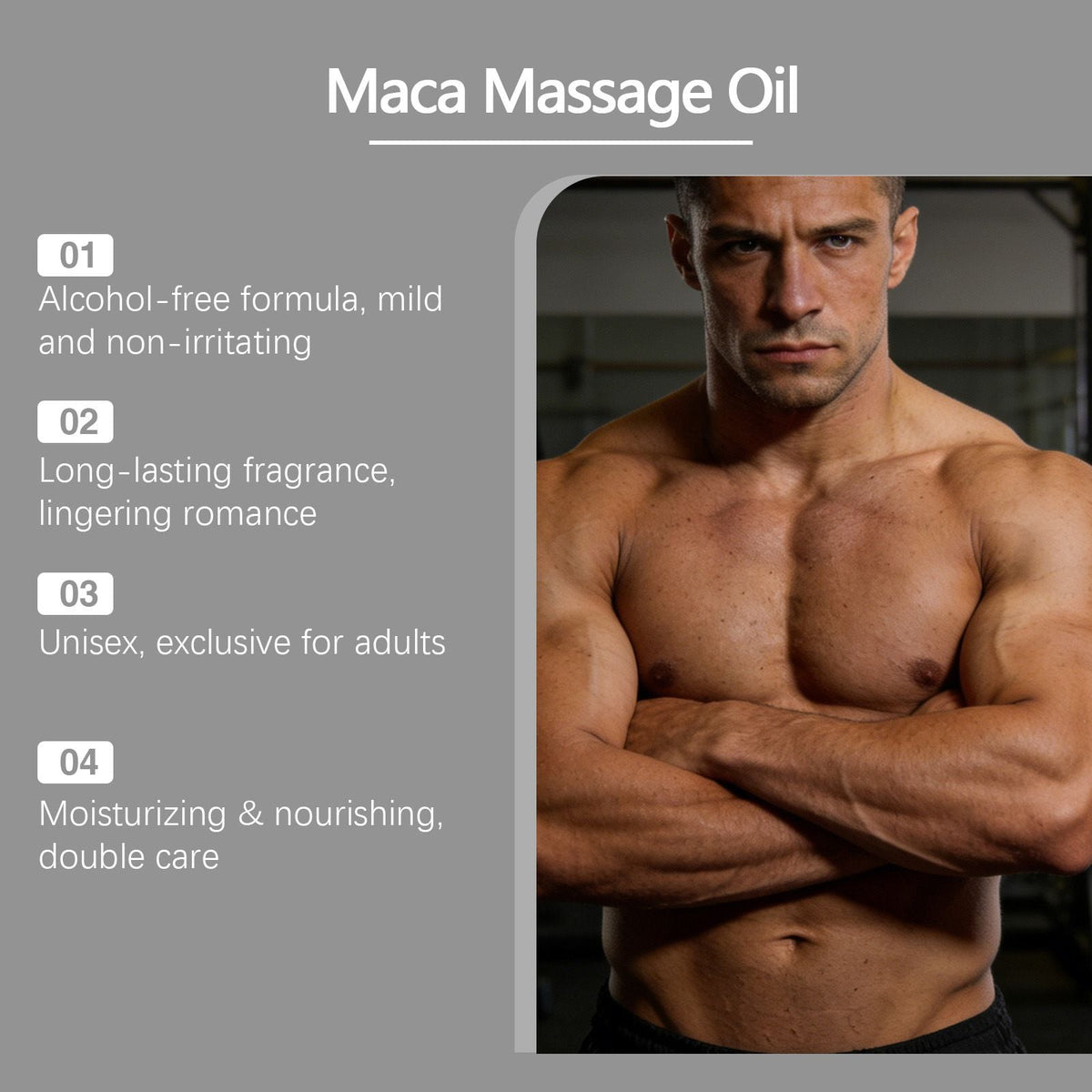 Maca Massage Oil Hydrating Body Care Oil 100ml