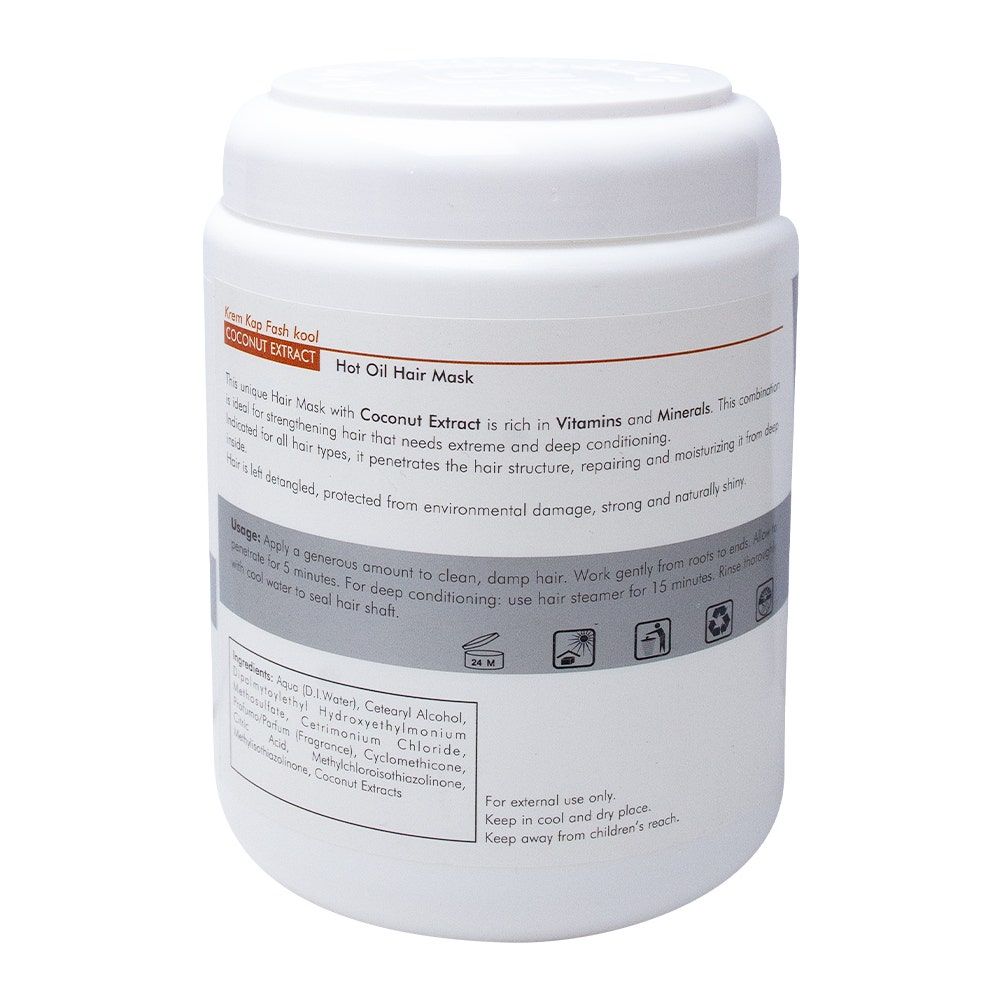FASHKOOL Coconut Extract Hot Oil Hair Mask
