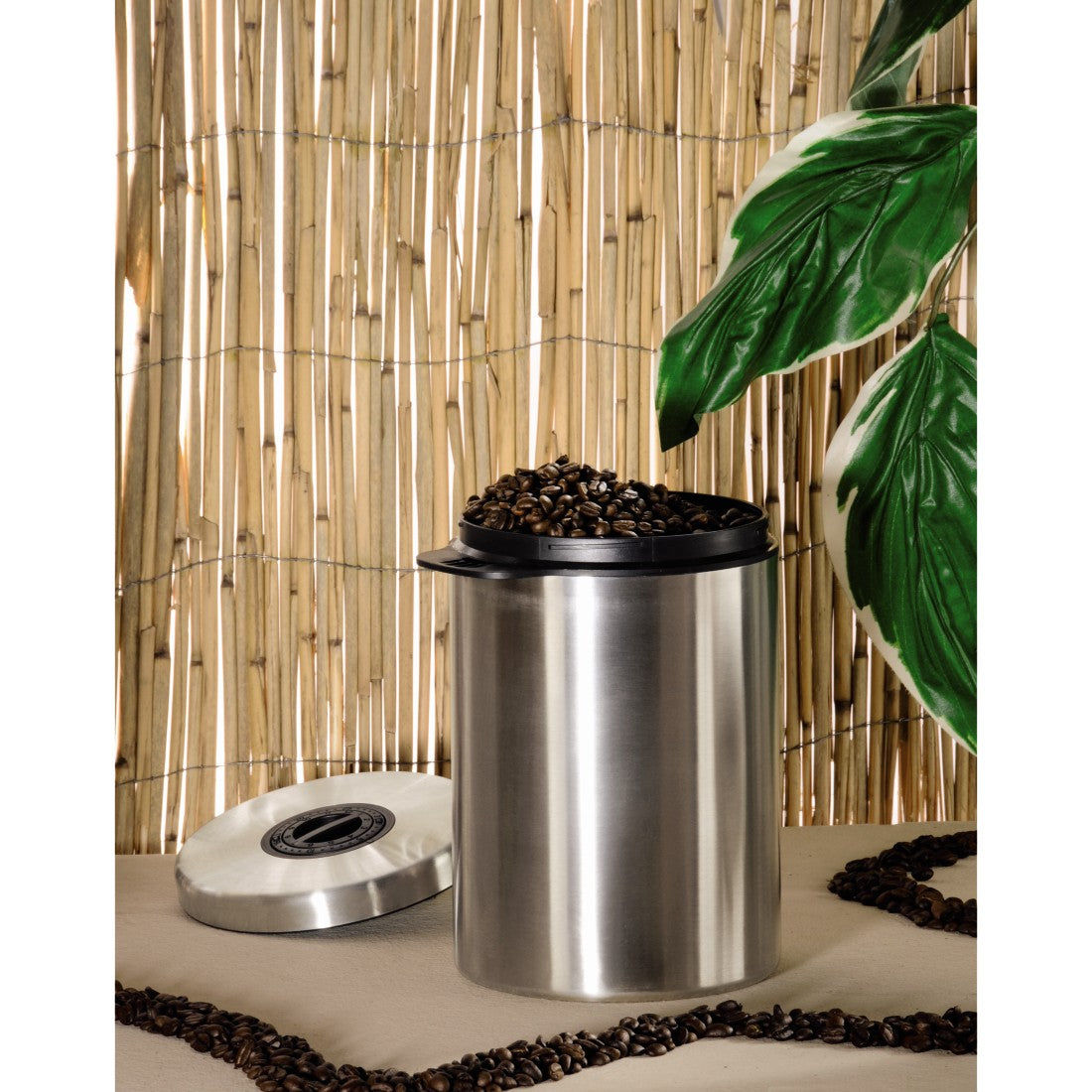 XAVAX 111149 Stainless Steel Canister for 1 kg of Coffee Beans