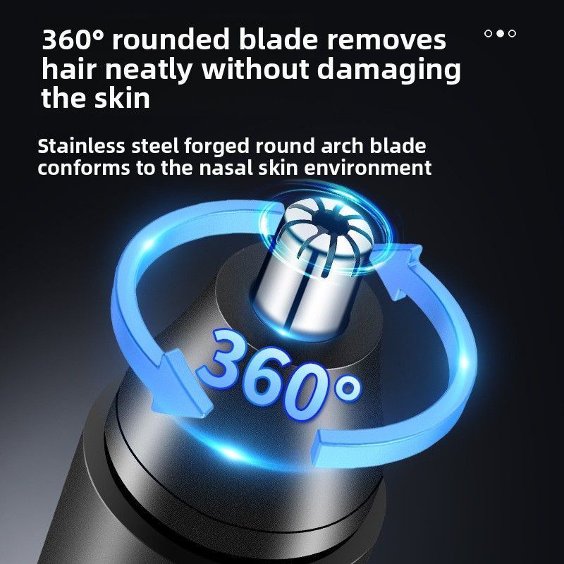 Battery Powered Nose Hair Trimmer Kit