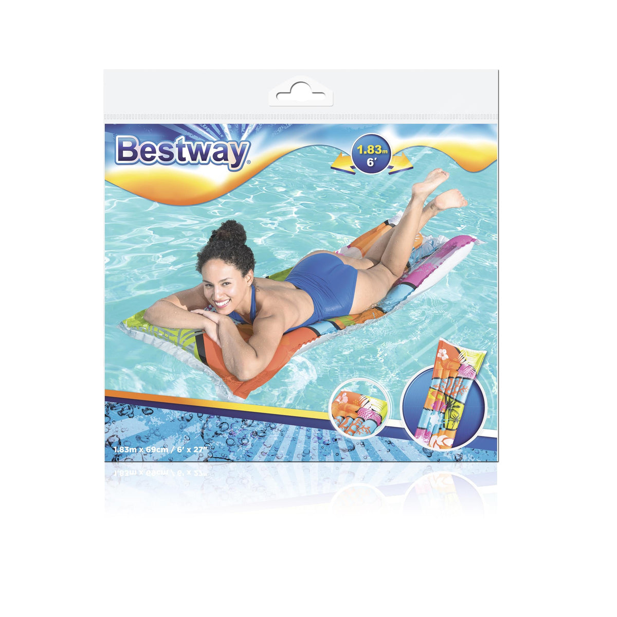 BESTWAY 72 X 27 INCH 1.83M X 69CM FASHIO