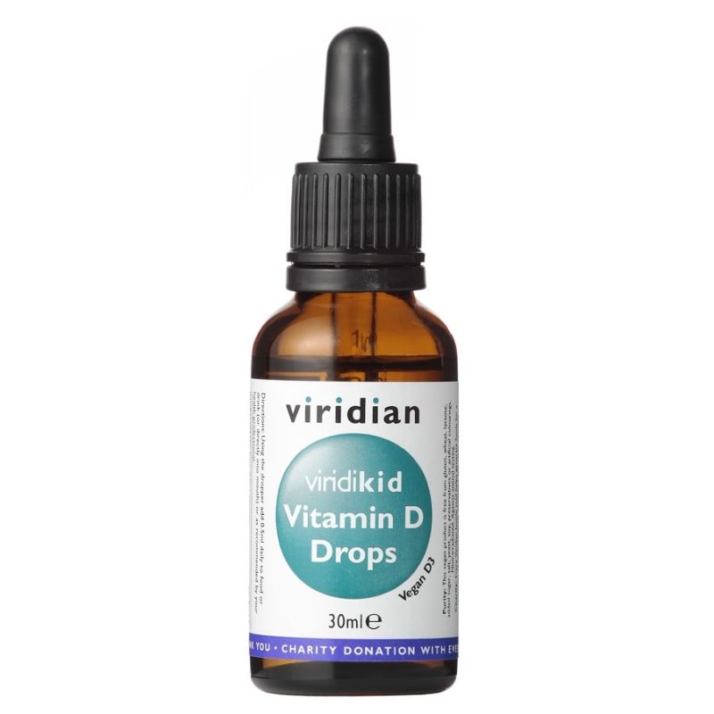 viridiKid Vitamin D3 400iu 30ml Drops