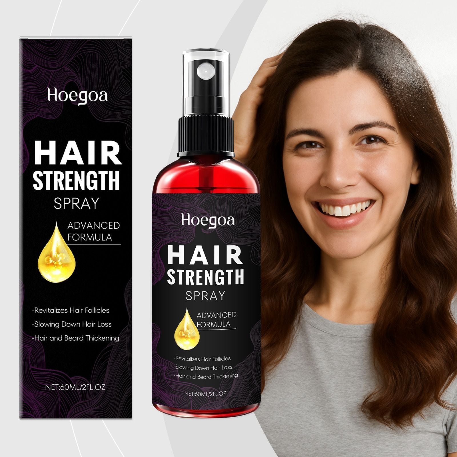 Hydrating Hair Care Spray Leave-In Mist 60ml