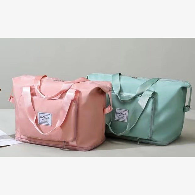 Waterproof Travel Folding Handbag - Compact, Durable & Portable Tote for Travel & Everyday Use