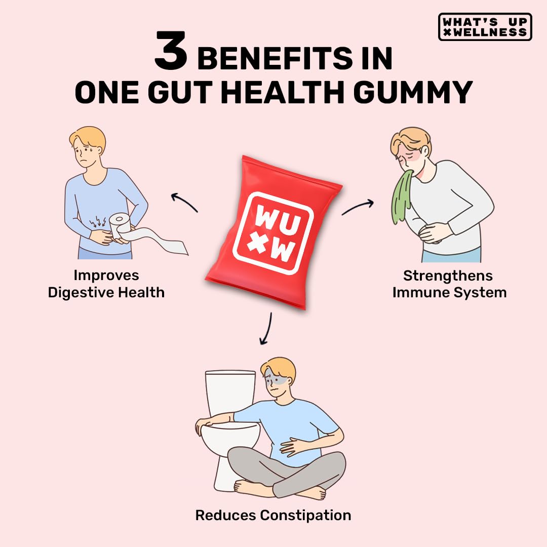 What’s Up Gut Health Gummies 30 Days Pack