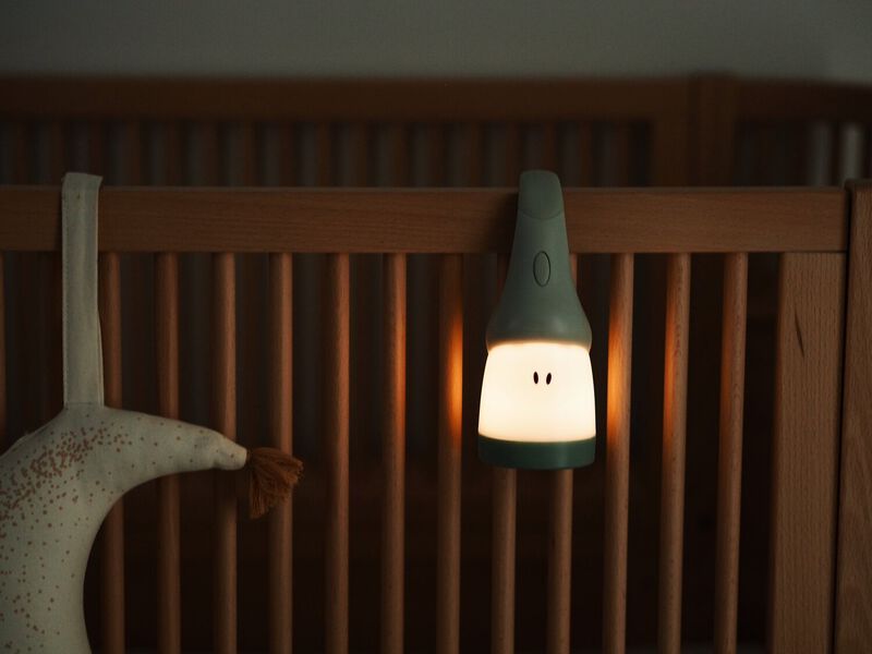 Beaba Pixie Torch 2 in 1 Movable Night Light SageGreen