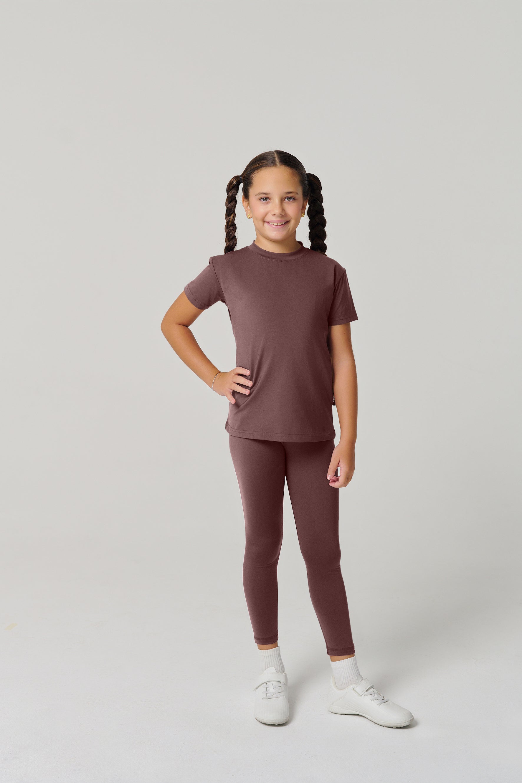 MULU Classic Unisex Kids T-shirt - Brown