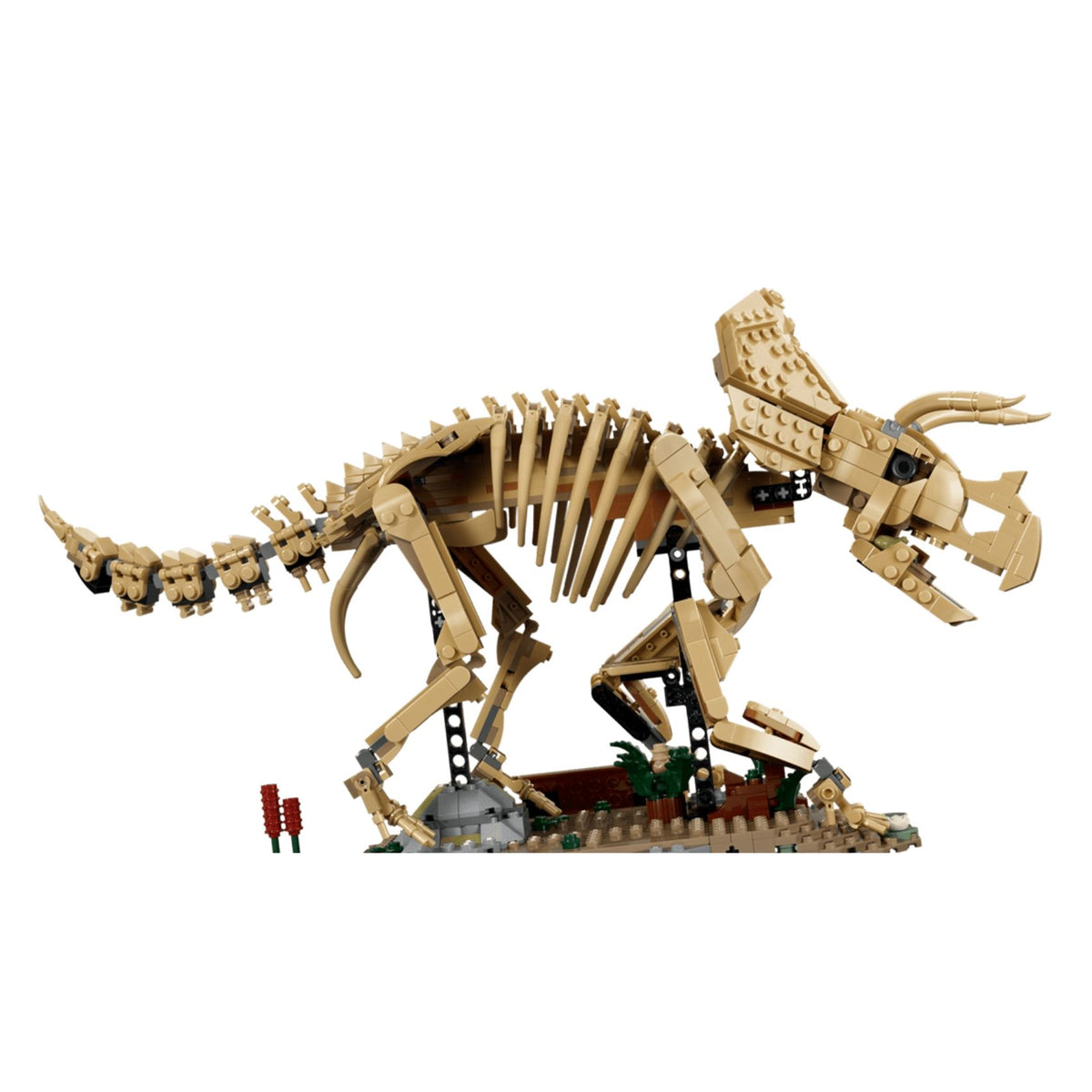 LEGO 77985 Jurassic World Dinosaur Fossils Triceratops Building Toy Set, 1154 Pieces for Adults 18 Years and Above
