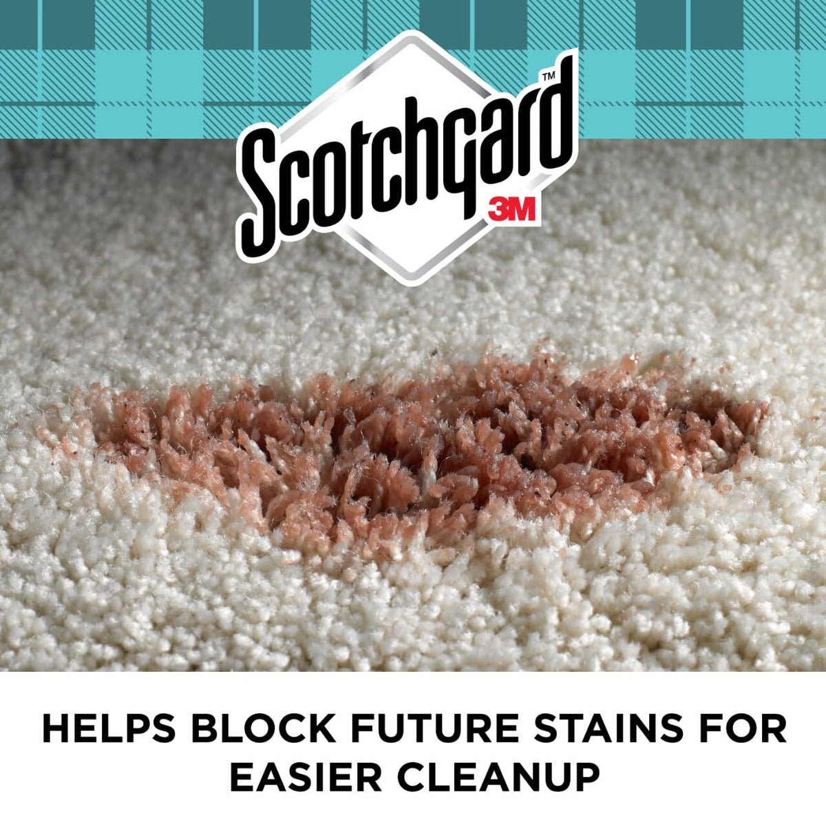 Scotchgard™ Fabric & Carpet Cleaner 4107-16, 467g, Deep Cleaning Stain & Dirt Remover Spray