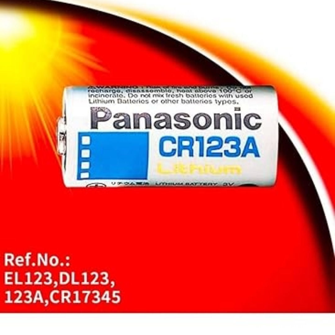 Panasonic Battery, 3V, CR123L