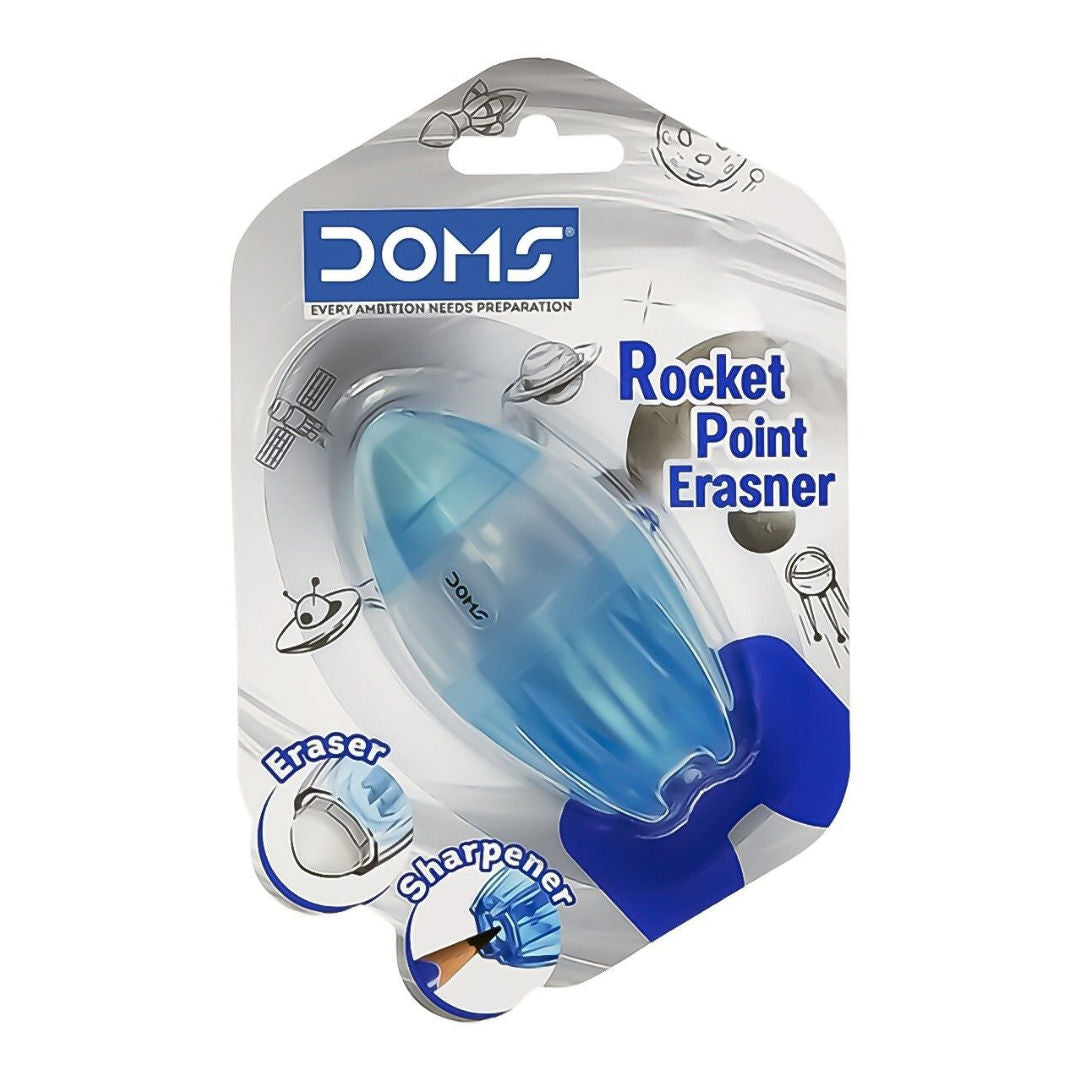 DOMS Rocket Point Eraser & Sharpener 8745