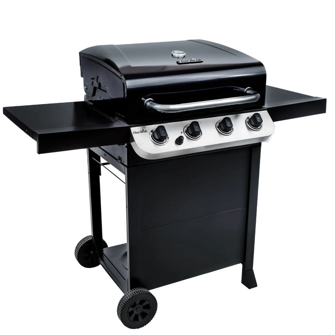 Char‑Broil Convective 410 B Gas Convection Grill, 4 Burners, Cast Iron Grates, 30 mbar, 140843