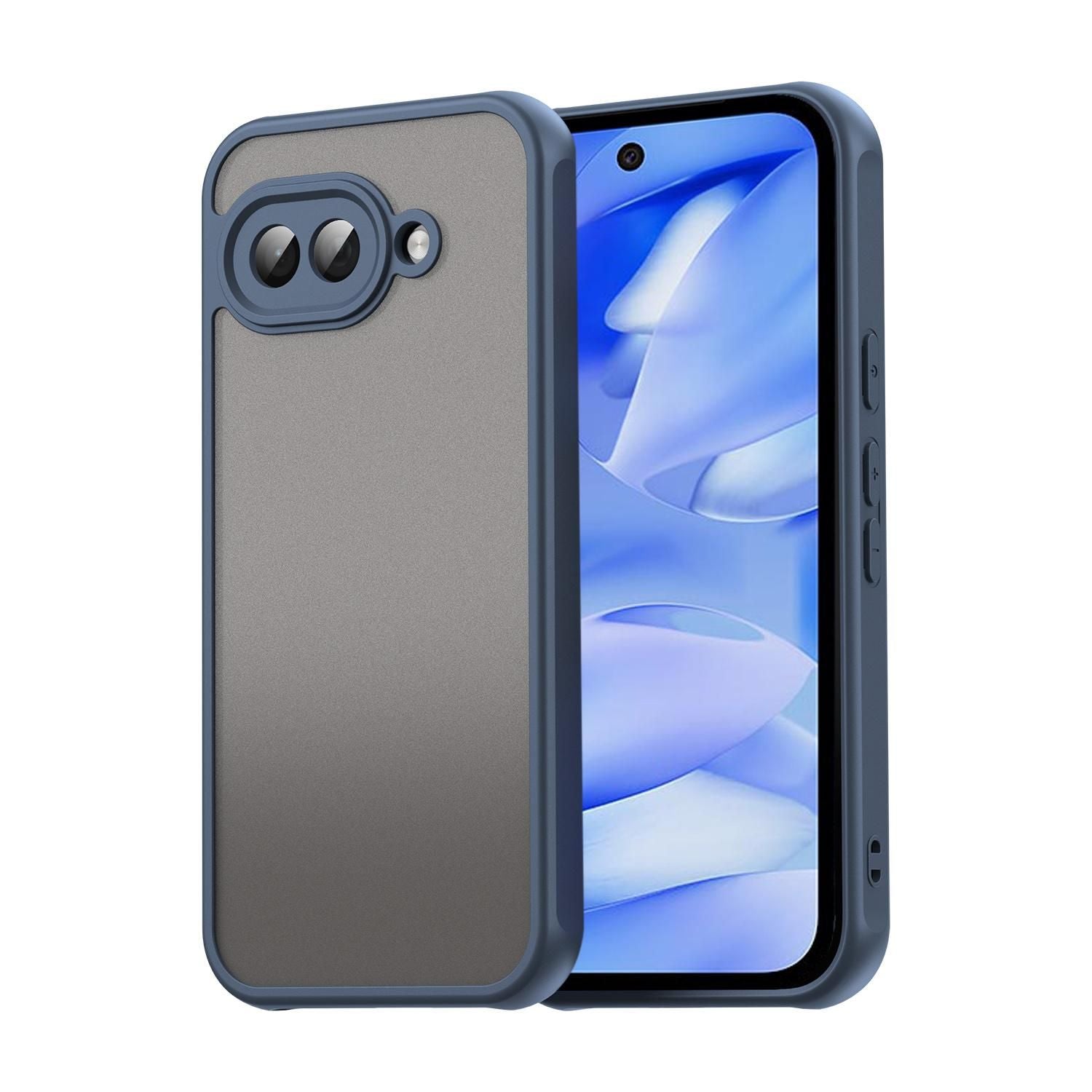 TPU Hybrid PC Frosted Phone Case For Google Pixel 9a