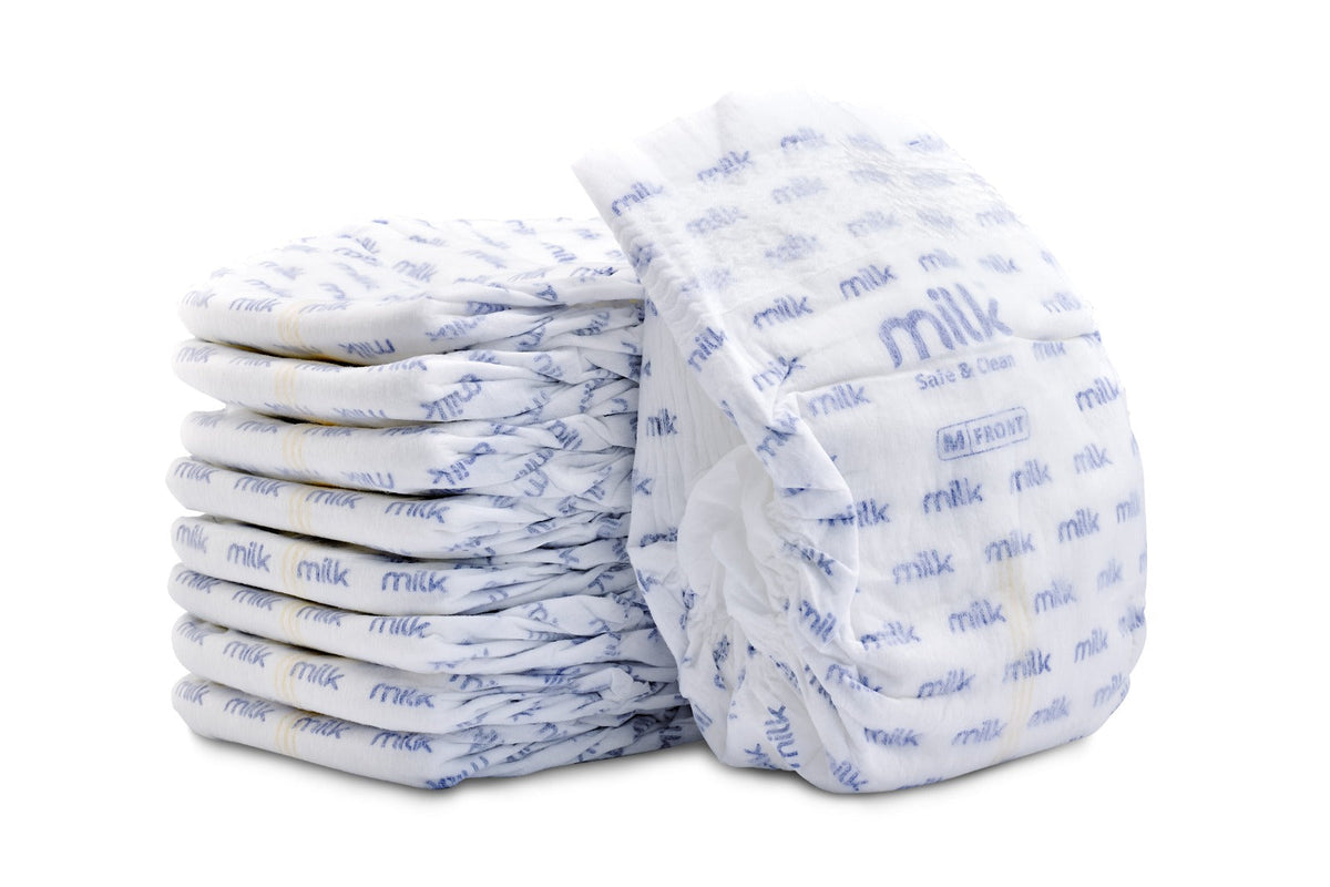 MILK Baby Diaper Yoga Pants-Medium-Pack Size 42