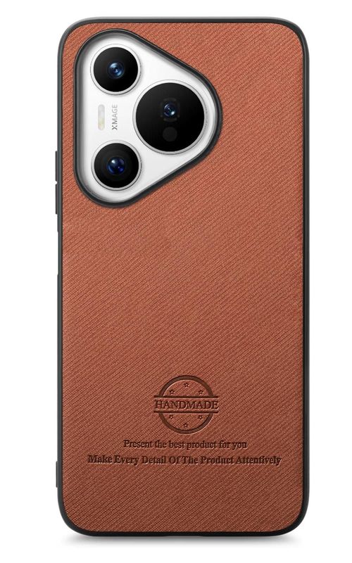 Twill Fabric Leather Phone Case For Huawei Pura 70 Ultra