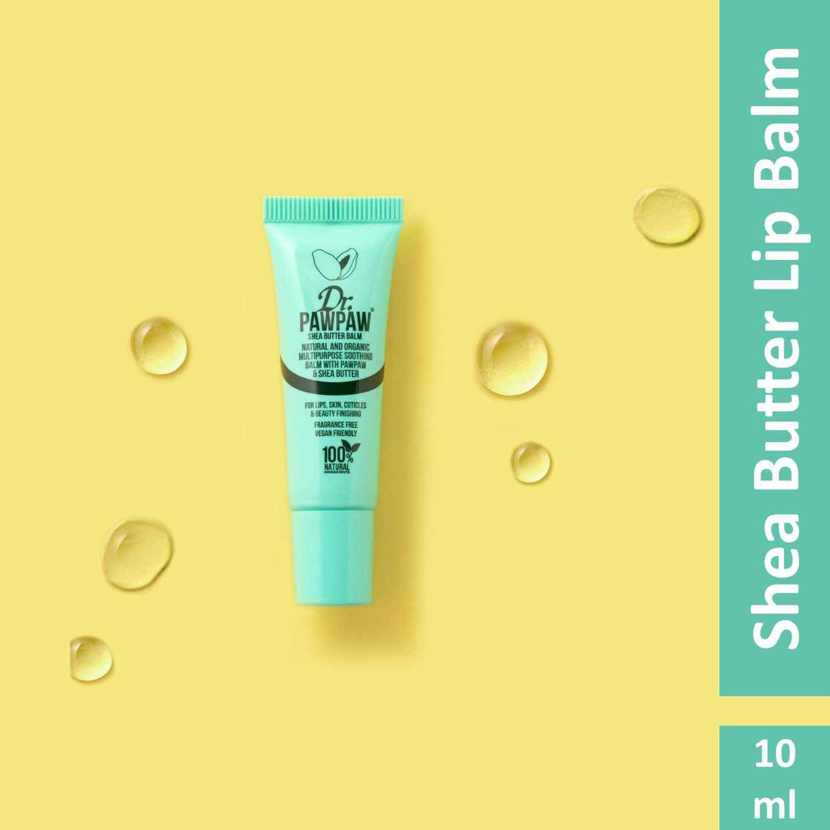 Dr. Pawpaw Shea Butter Balm For Lips, Skin, Hair, Nails And Cuticles, 1 X 10Ml