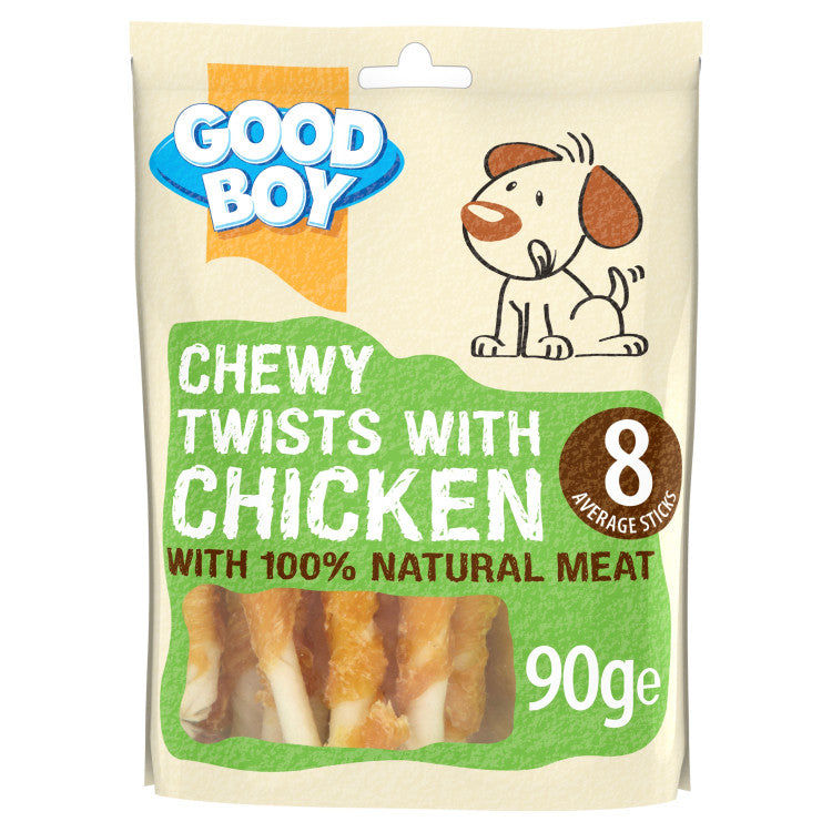 Good Boy Chewy Chicken Twists - 90g