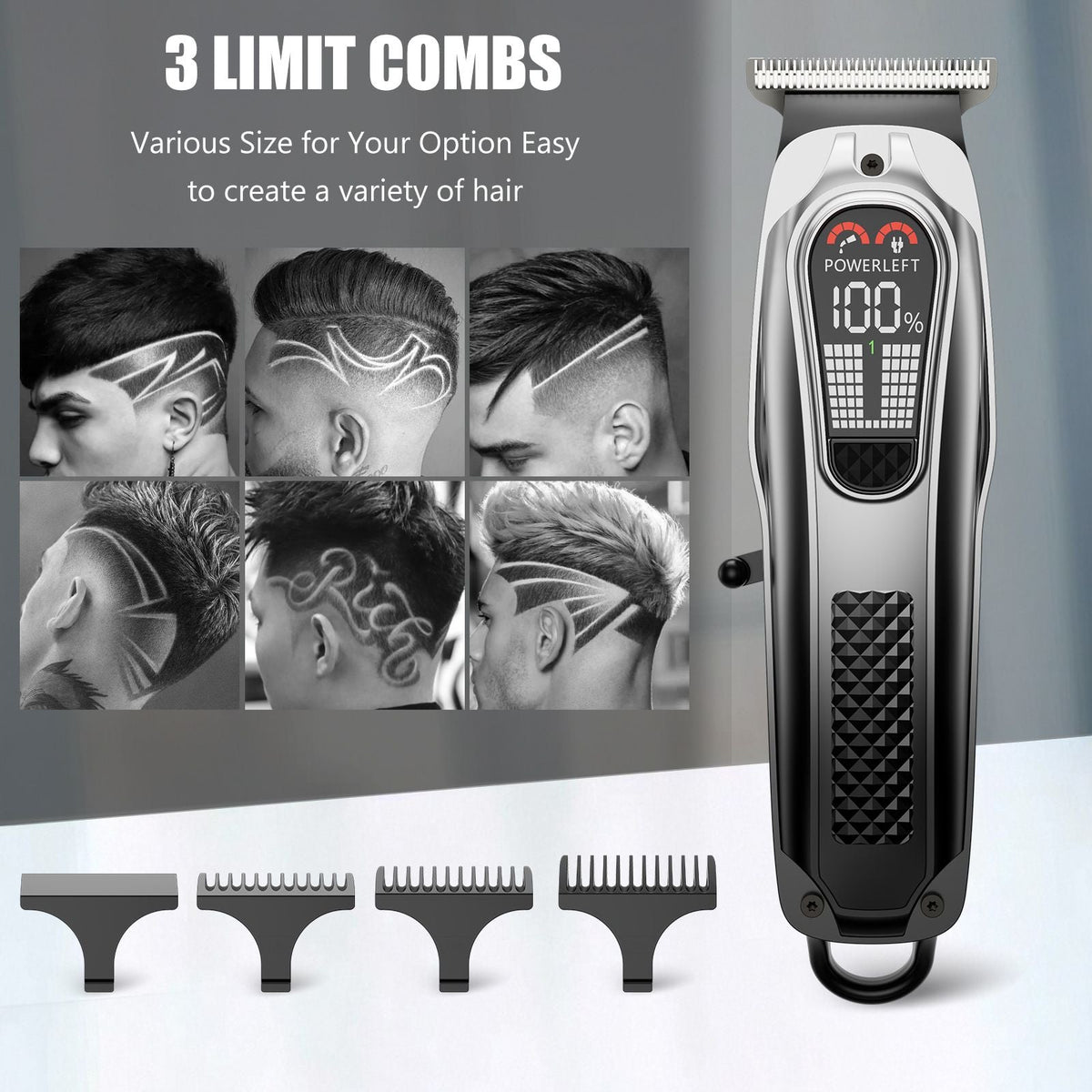 Digital High-Power Hair Clipper