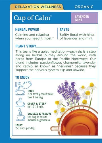 Traditional Medicinals, Cup Of Calm, 16 Bags