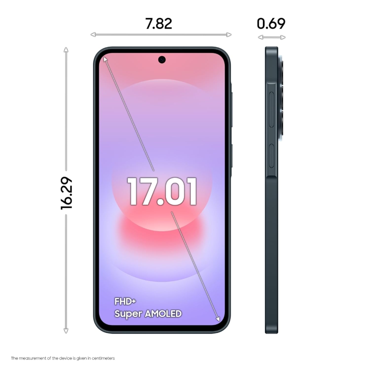 Samsung Galaxy A37 5G Smartphone, 6.7" FHD+ AMOLED 120Hz, Exynos 1480, 50MP Triple Camera, 5000mAh, IP68