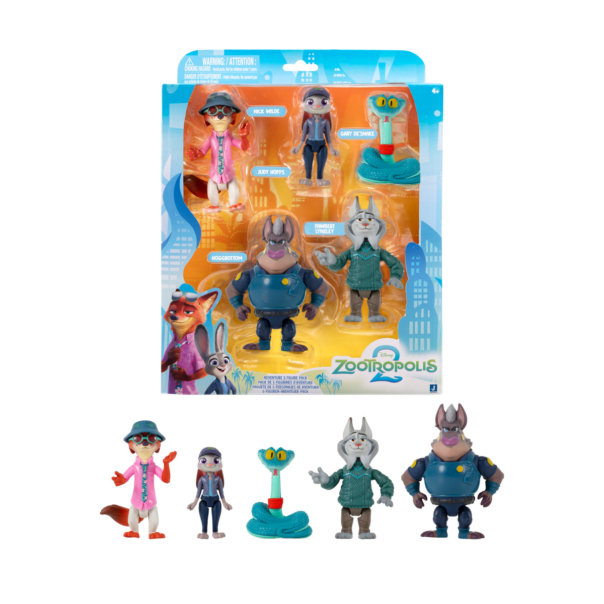 Zootropolis 2 Adventure 5 Figure Pack 3"