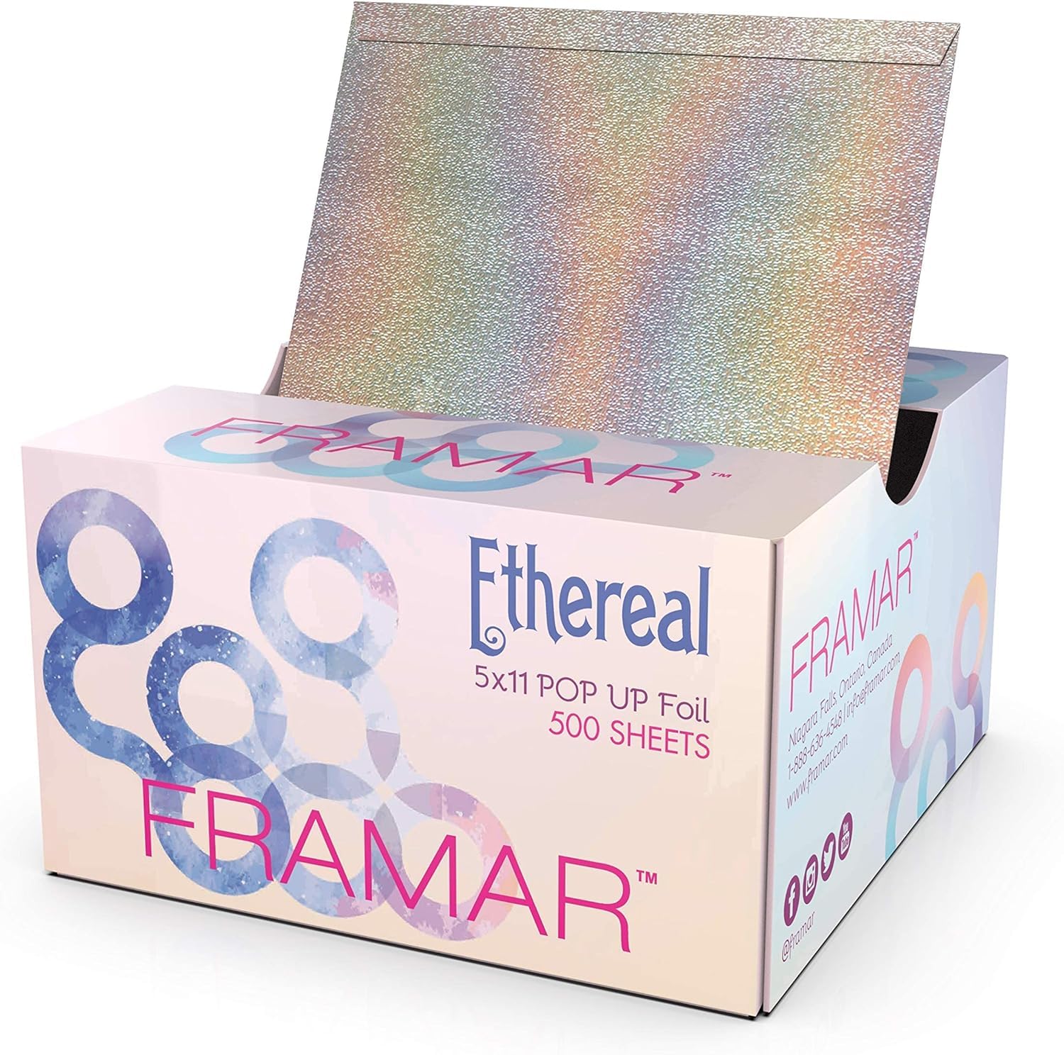 Framar 5"x11" Pop Up Foil, 500 Sheets
