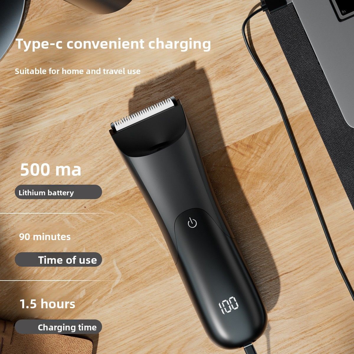 Men's Waterproof Private Area Trimmer