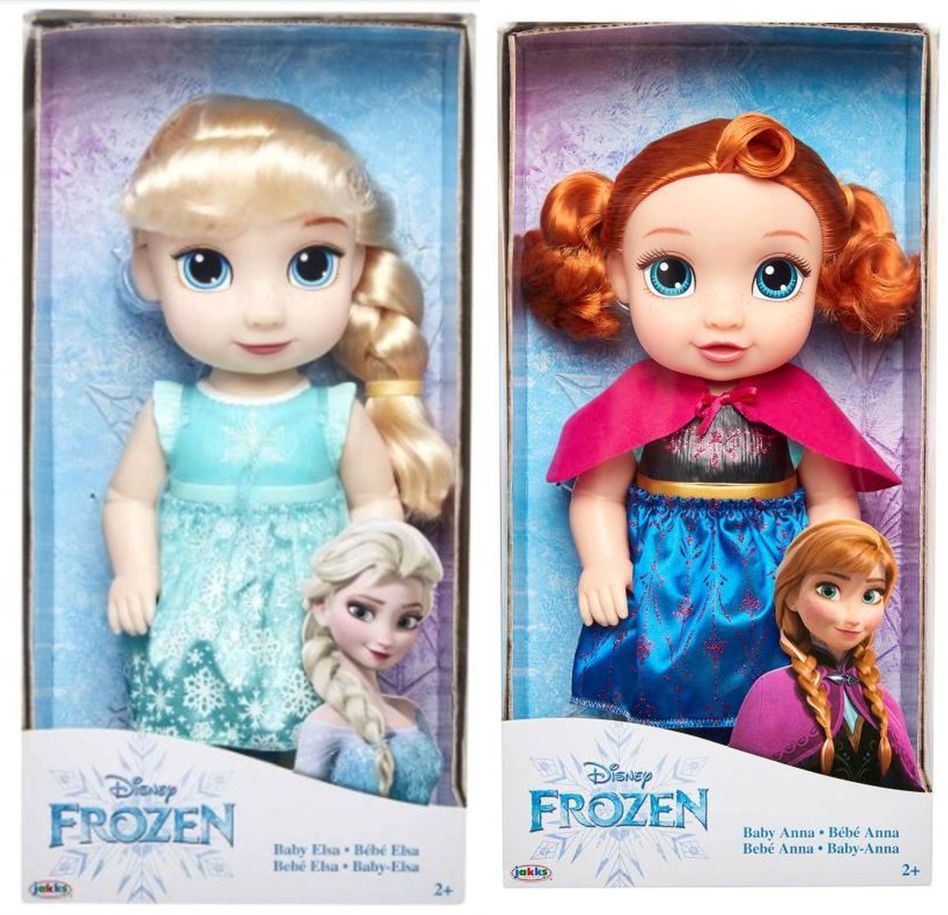 FROZEN BABY SUPER VALUE DOLL 12 2ASST