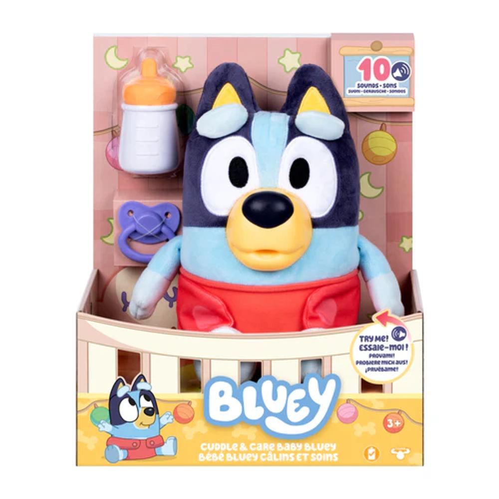 Bluey Cuddle & Care Baby Bluey Plush Toy (28cm), 3+ years