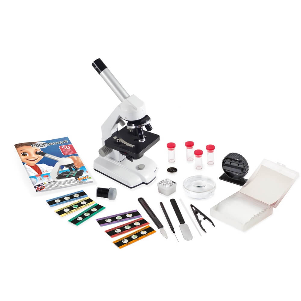 Buki France Microscope with 50 Experiments Science Kit