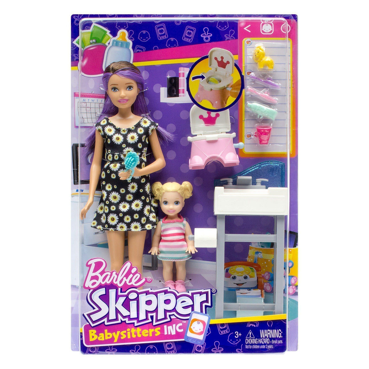BARBIE BABYSITTERS INC. PLAYSET ASST.