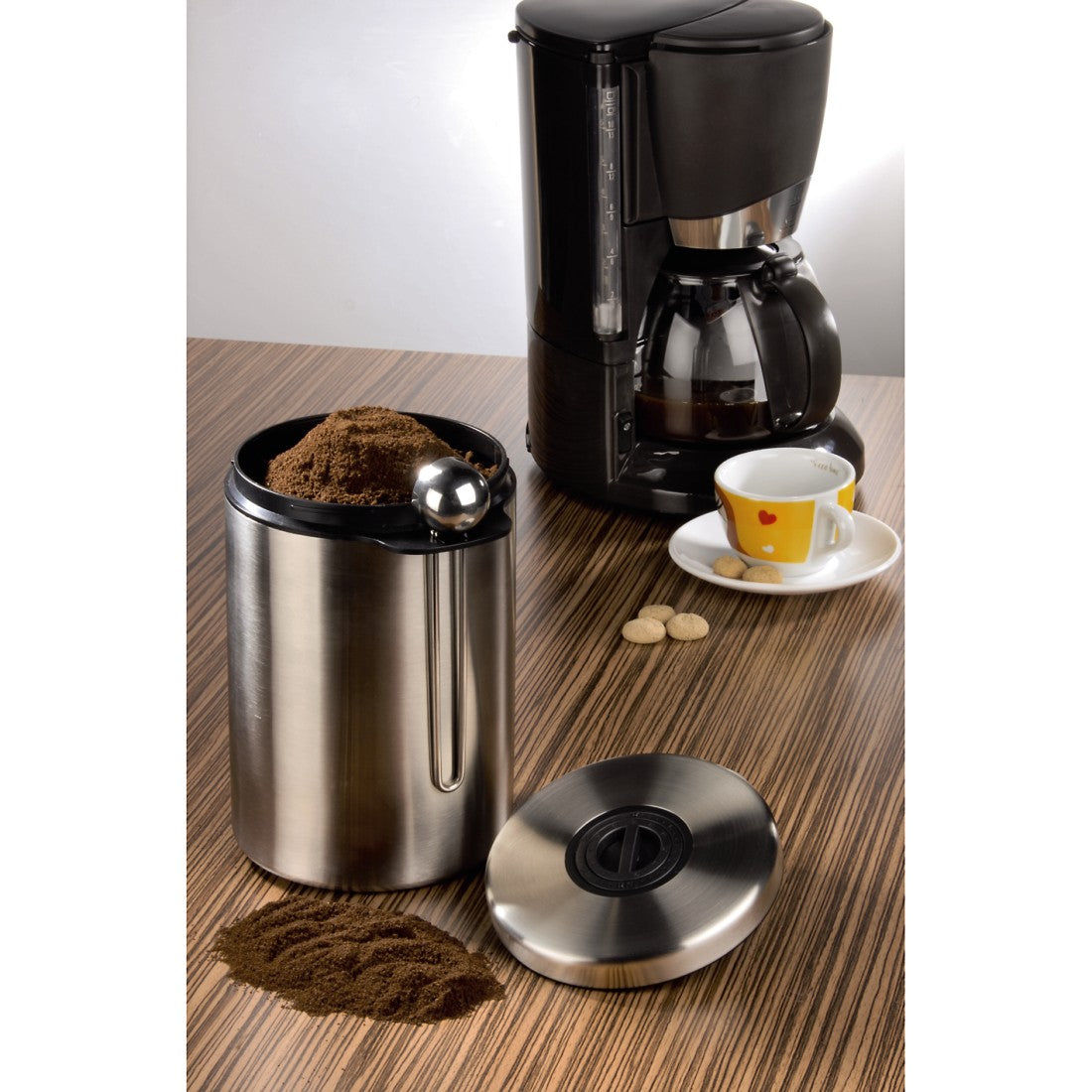 XAVAX 111149 Stainless Steel Canister for 1 kg of Coffee Beans