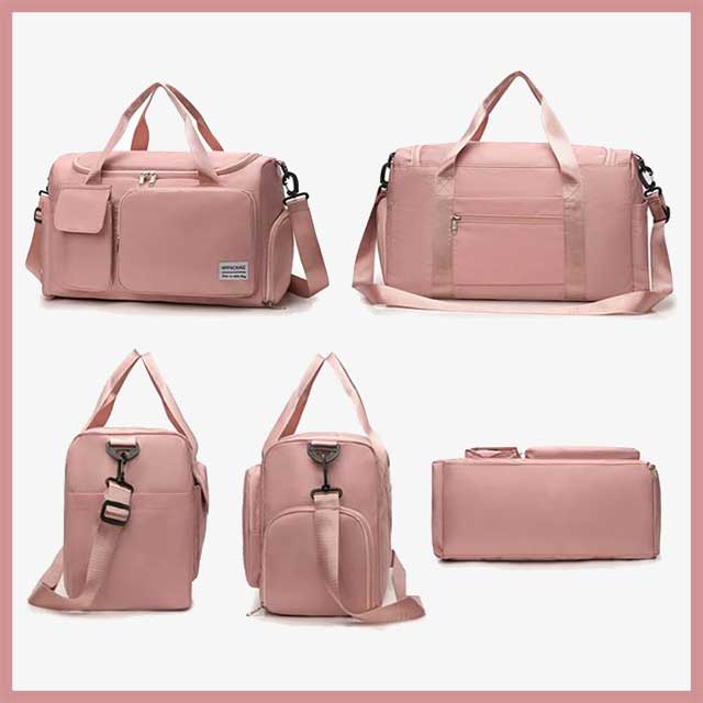 Women Gym Travel Carry-On Bag - Stylish & Spacious Workout Bag for Fitness, Sports, & Travel