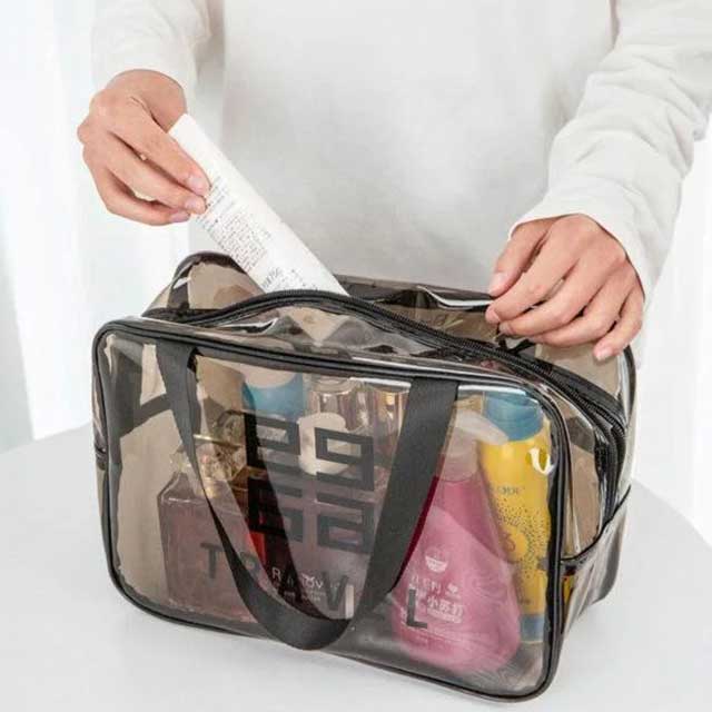 Women's Cosmetic Storage Travel Bag – Compact, Stylish Organizer for Makeup, Skincare & Toiletries
