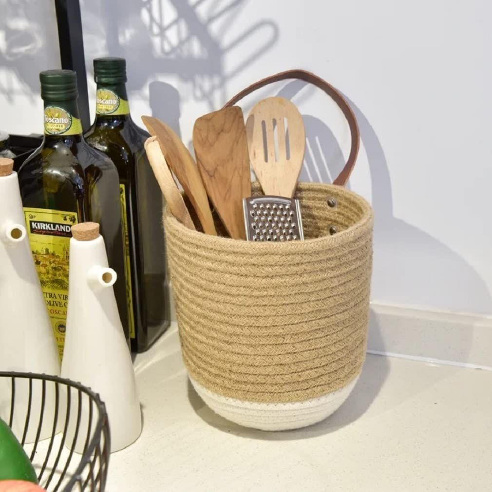 AIESY® Modern Decorative Handcrafted Plant Hanging Rope Basket
