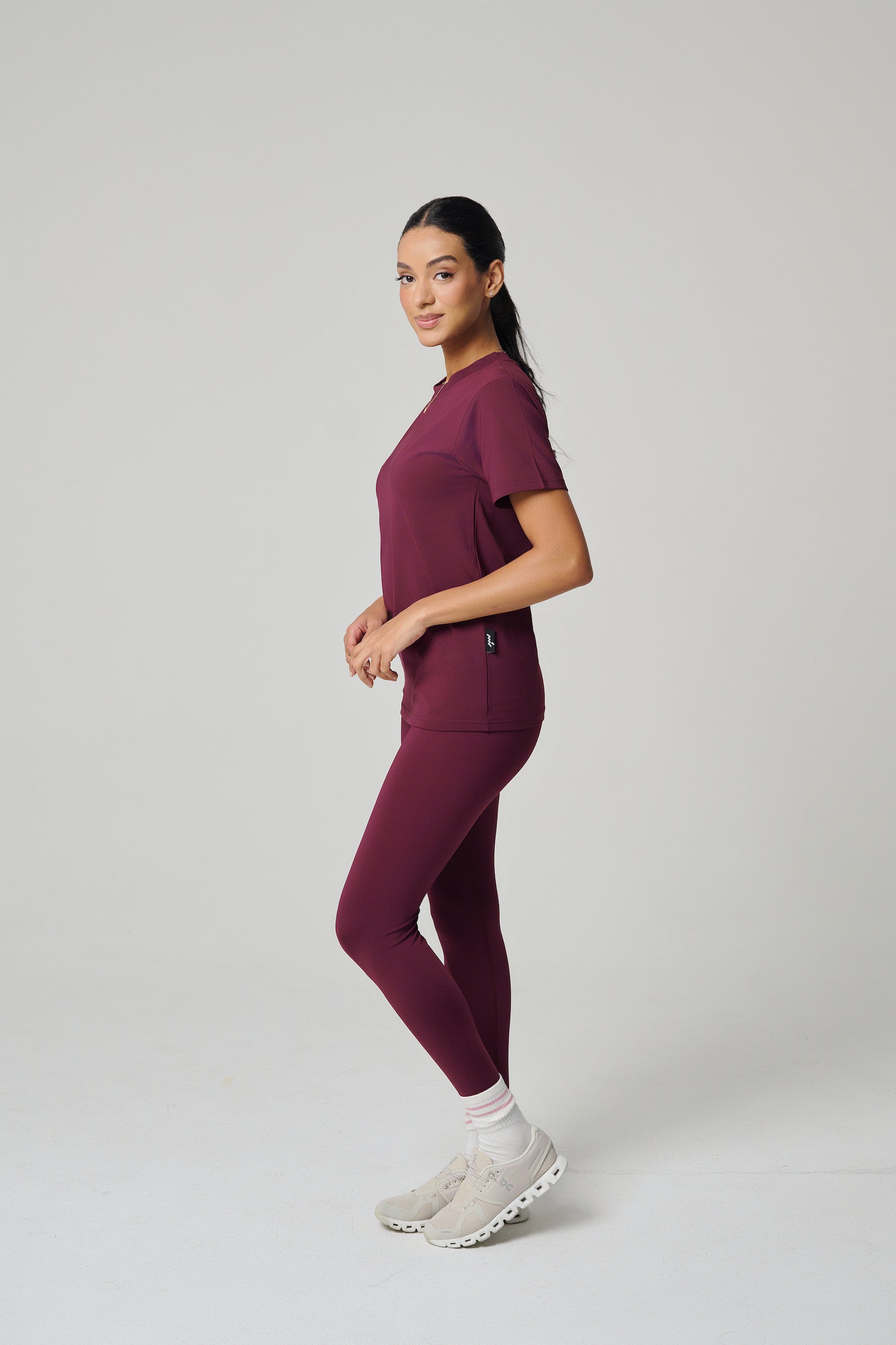 MULU Classic Women's Leggings - Maroon