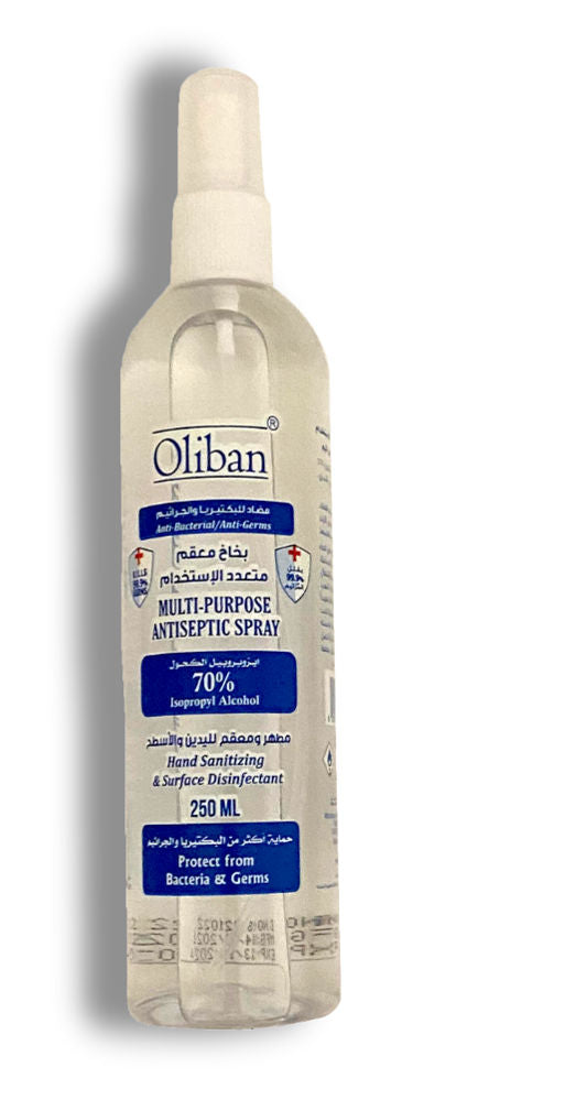 Oliban hand sanitizer spray 250 ml