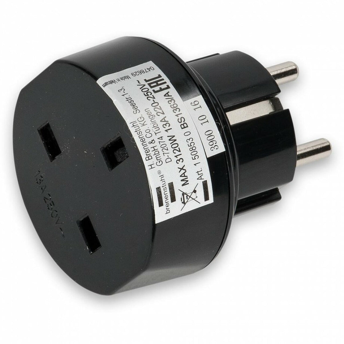 BRENNENSTUHL 1508063 Travel Plugs