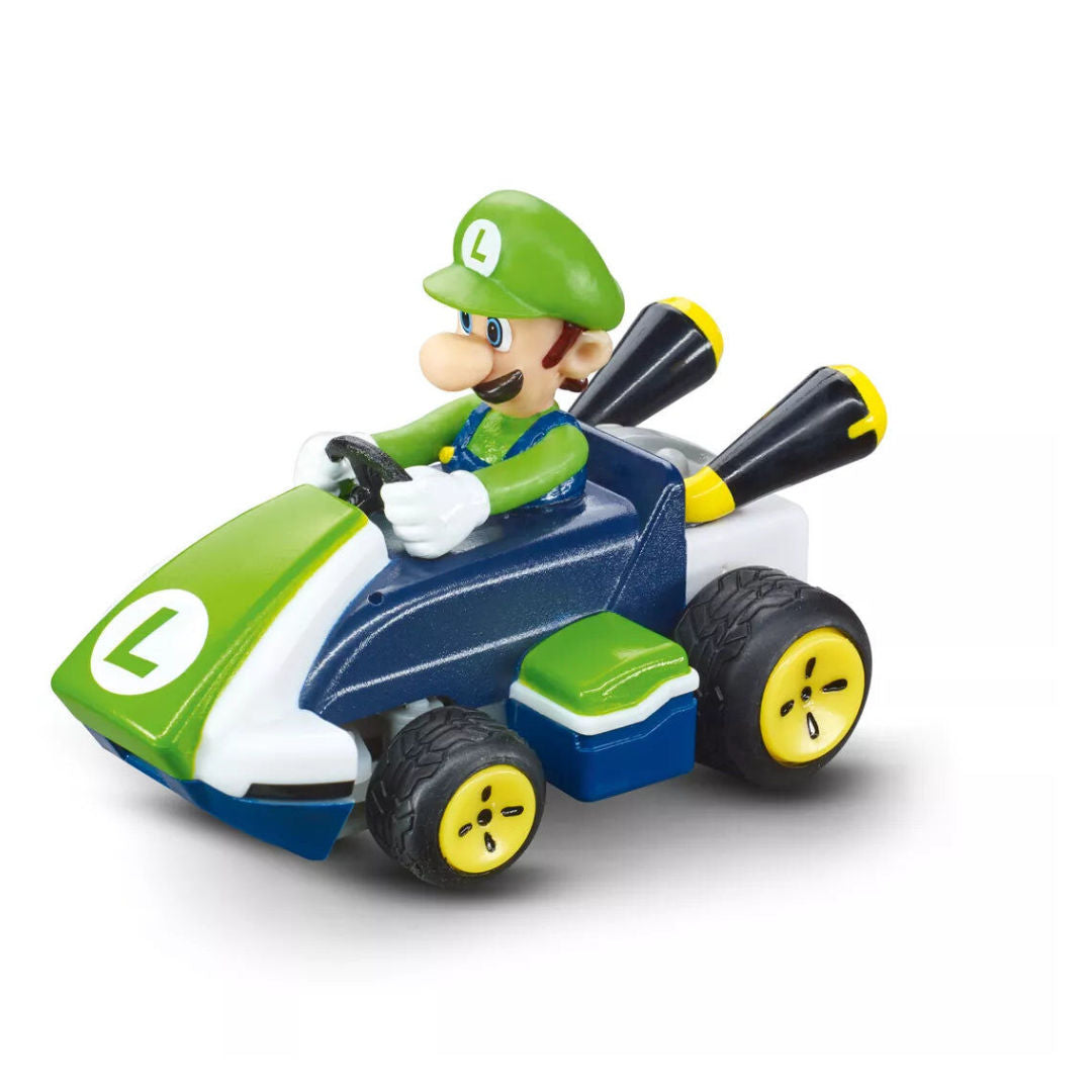 Carrera Mario Kart 2.4 GHz Mini Luigi RC Car 1:50, 6+ years