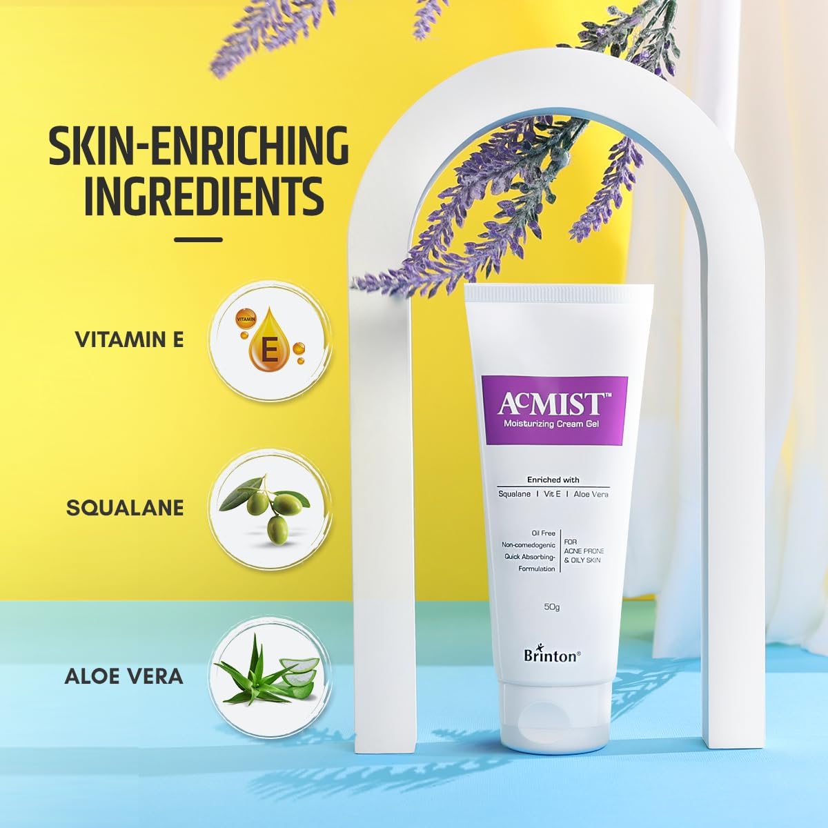 Brinton AcMist Moisturizing Cream Gel 50g