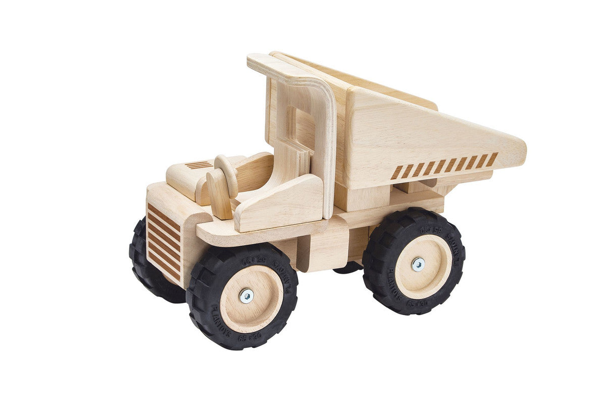 PlanToys Dump Truck — Wooden Toy Vehicle