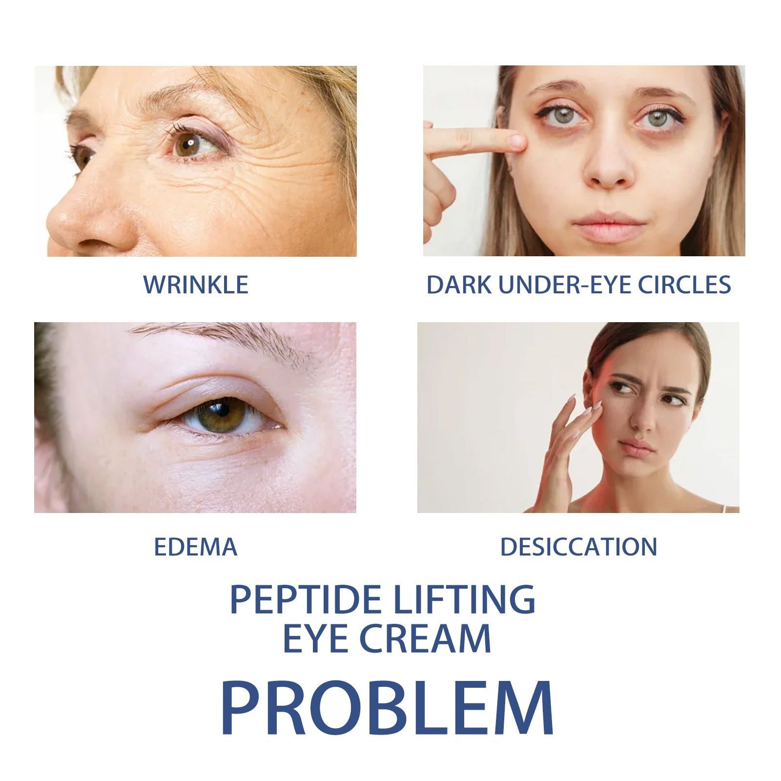 Revitalize Your Eyes with Peptide Lifting Eye Cream, Reduce Fine Lines, Dark Circles, and Boost Skin Elasticity ,15ml
