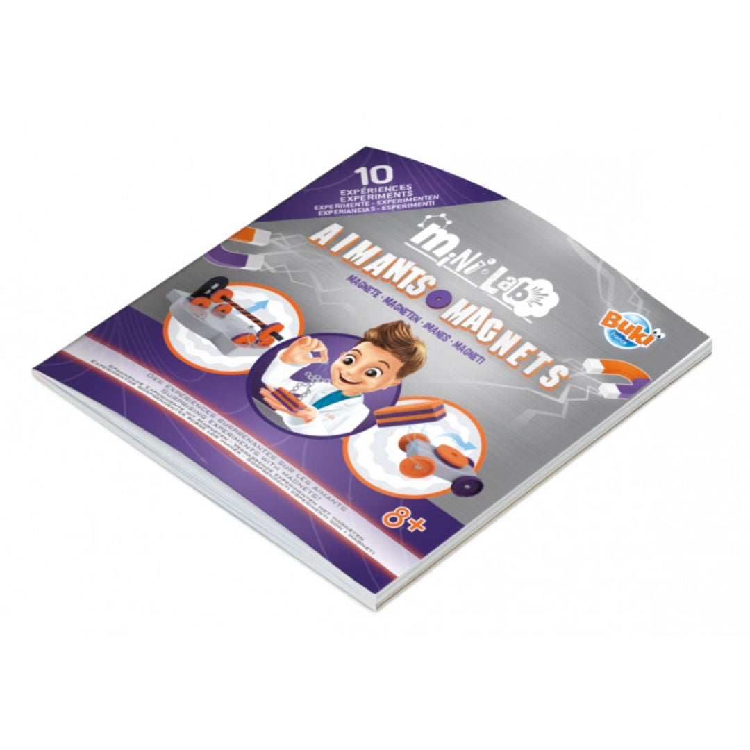 Buki France Mini Lab Magnets Surprising Experiment Kit, (10 Experiments)