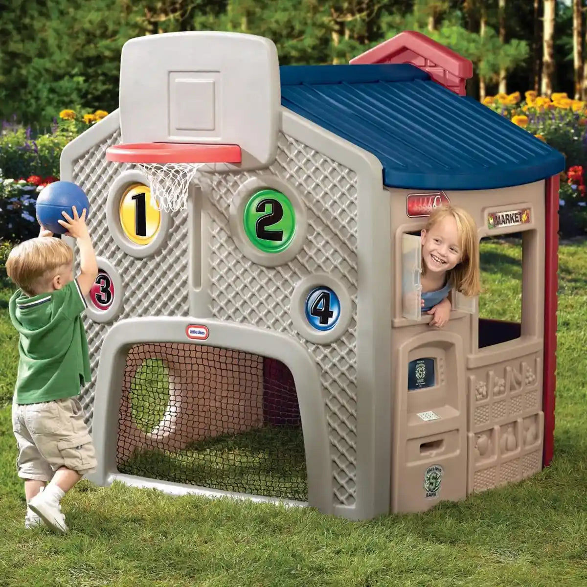 Little Tikes - Tikes Town Playhouse-Endle