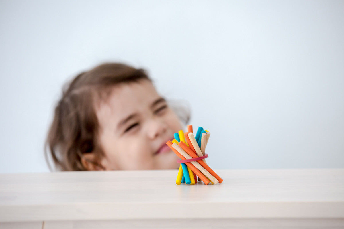 PlanToys Pick-Up Sticks — Wooden Classic Game