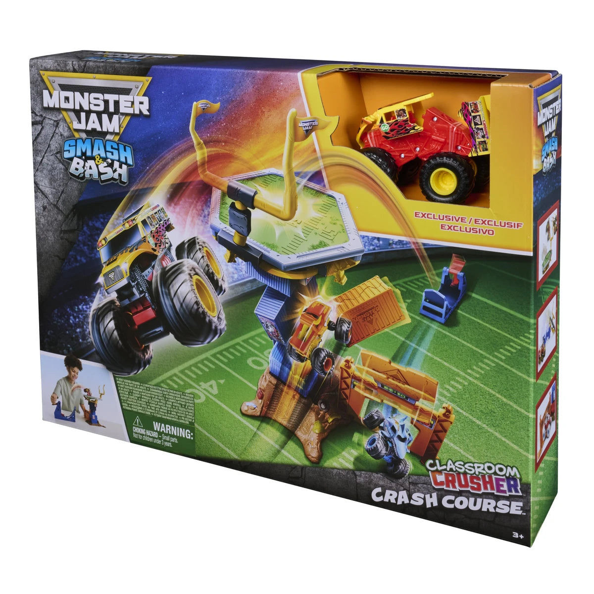 Monster Jam S&B Crash Course Playset
