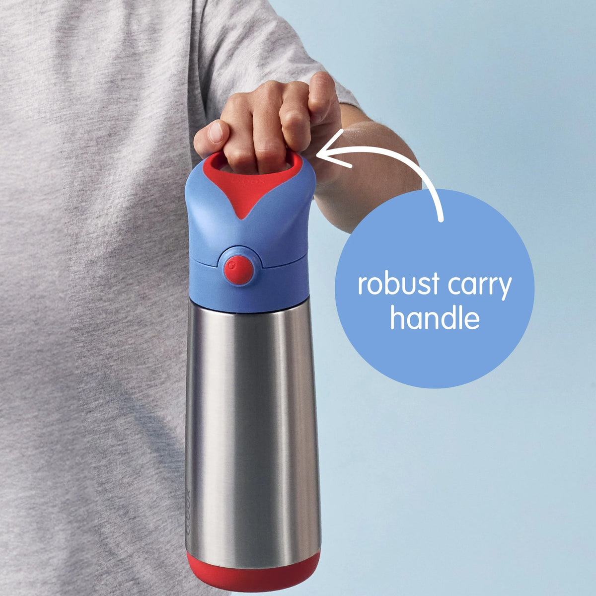 b.box Insulated Drink Bottle 500ml – Blush Crush