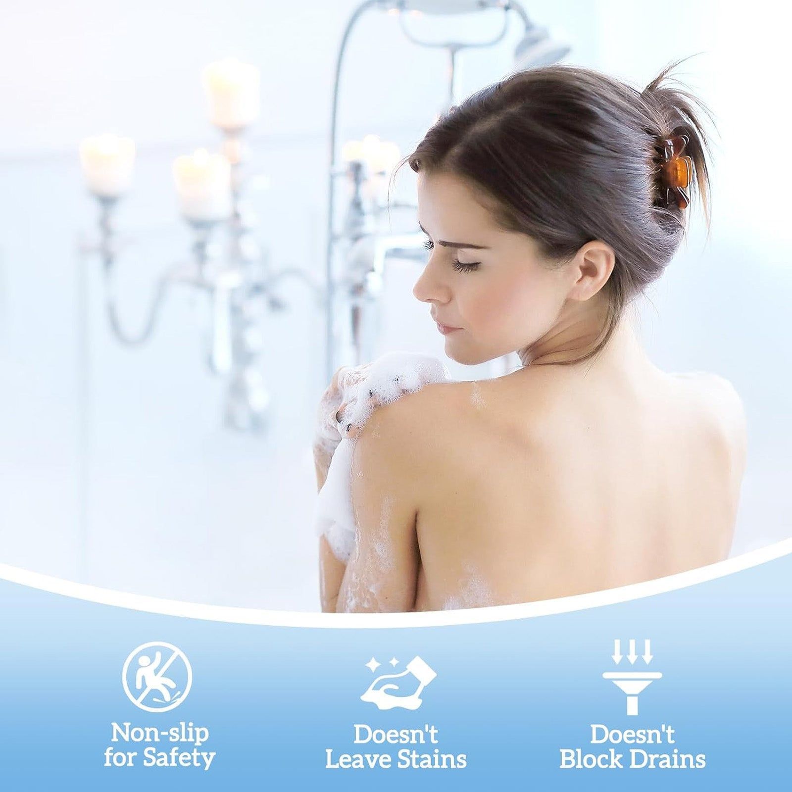 Body Cleansing Shower Tablets Aromatherapy Deep Clean Relaxing Spa ,6packs